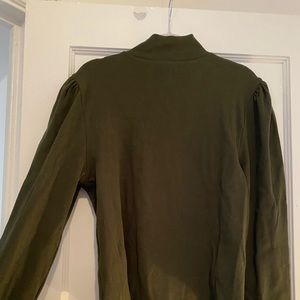 Puff Sleeve Turtleneck